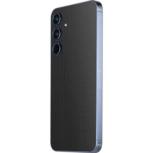 Specialty Vinyl Black Hex Texture Galaxy A35 5G Skin